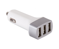 XENIC ŁADOWARKA SAMOCHODOWA XENIC 3xUSB 4.1A Biała # - 1439254 - zdjęcie 1